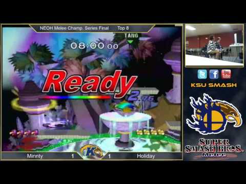 NEOH Melee CS Final - Winner's Quarters - Minnty (P1) vs Holiday (P4)