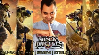 Teenage Mutant Ninja Turtles 2 | Blu-ray Neuheit | Review | Steelbook | Unboxing video