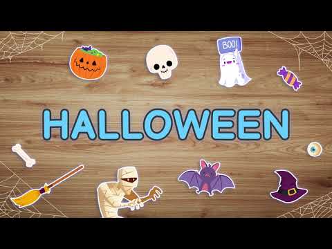 Halloween Vocabulary and Tappable Body Parts