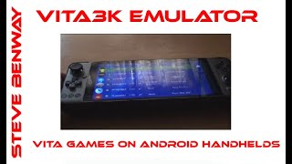 Vita3K Emulator. Play PS Vita games on Android handhelds.