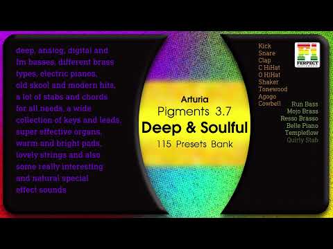 Arturia Pigments Presets | Deep & Soulful | Ferpect Instruments