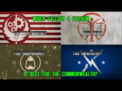 Which Fallout 4 Faction is Best for the Commonwealth?