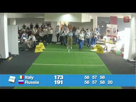 European Archery Indoor Championships Rzeszow 2013 - Italy vs Russia Gold CW