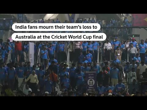 Indian fans heartbroken over Cricket World Cup loss