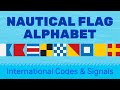 Nautical Sailing Flags Meanings International Code Of Signals