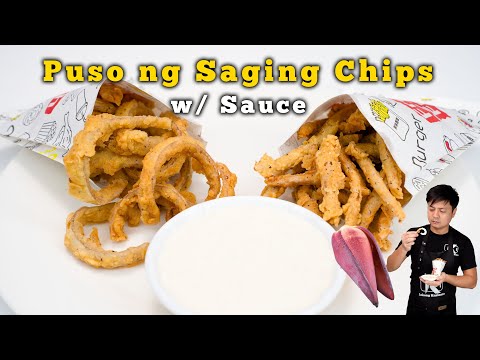 Banana Heart Fries (Puso ng Saging Fries) – Street Food Style