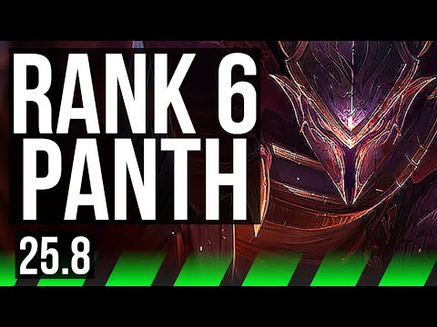 PANTHEON vs LILLIA (JGL) | Rank 6 Panth, Dominating | EUW Challenger | 25.8