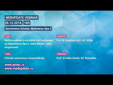 Webupdate 2018 - Savremeno lečenje dijabetesa tip 2