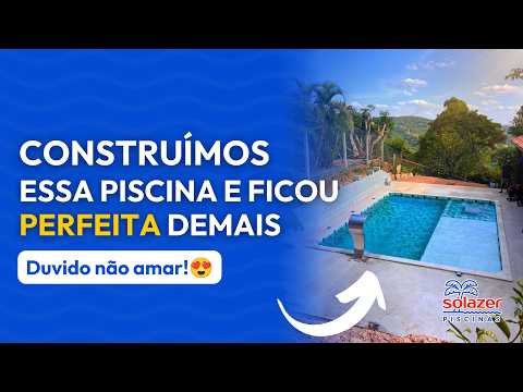 Construção de piscina de vinil em Mairiporã - SP 💙