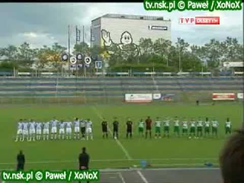 tv.nsk.pl 2012-05-13 Stomil Olsztyn - MKS Świt Nowy Dwór Mazowiecki 1-0 (1-0) bramka relacja awans