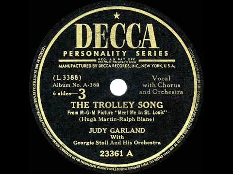 1944 OSCAR-NOMINATED SONG: The Trolley Song - Judy Garland
