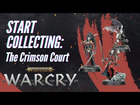 Start Collecting Age of Sigmar Warcry: Soulblight Graveyards - The Crimson Court