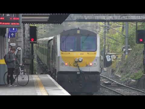 Irish Rail 201 Class Loco 206 + Enterprise Train - Malahide (14/10/20)