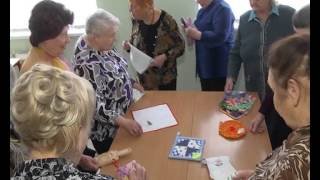 Ветераны из центра «Забота» в школе №1 в Бронницах