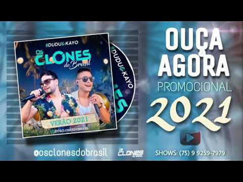 OS CLONES DO BRASIL - NOVO CD REPERTÓRIO DE VERÃO 2021 AO VIVO