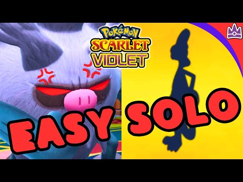 BEST SOLO INTELEON Raid Guide for Pokemon Scarlet and Violet