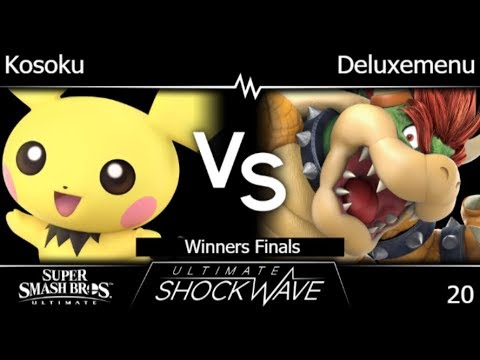USW 20 - eLH | Kosoku (Pichu) vs Deluxemenu (Bowser) Winners Finals - SSBU