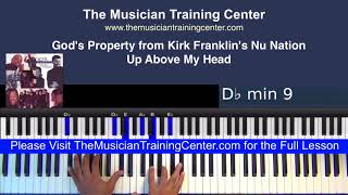 Piano: How to Play &quot;Up Above My Head&quot; by God&#39;s Property From Kirk Franklin&#39;s Nu Nation