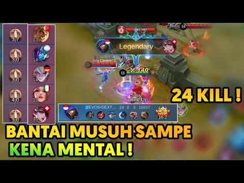 24 KILL! 2X MANIAC! SIKSA MUSUH SAMPE KENA MENTAL! BUILD ALDOUS TERSAKIT! BANTAI