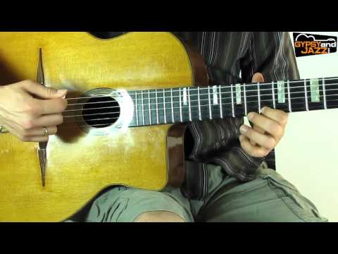Minor Swing - Django Reinhardt Solo GYPSY JAZZ
