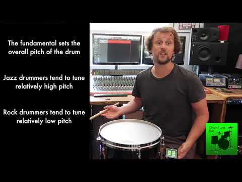 One Essential Acoustics Theory for Drum Tuning