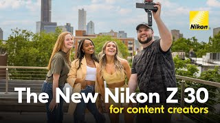 Video 4 of Product Nikon Z30 APS-C Mirrorless Camera (2022)