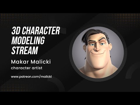 3d Character Modeling Stream