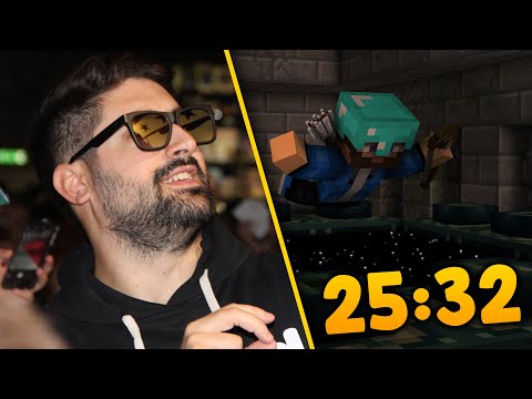 LA MIA PRIMA SPEEDRUN...FINIRE MINECRAFT IN 25:32!