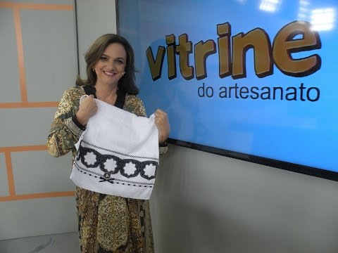 Pano de Copa Indiano com Vera Brugin | Vitrine do Artesanato na TV