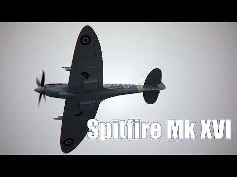 Supermarine Spitfire Mk XVI Airshow  - Classic Oval Wings - SweAF 2022