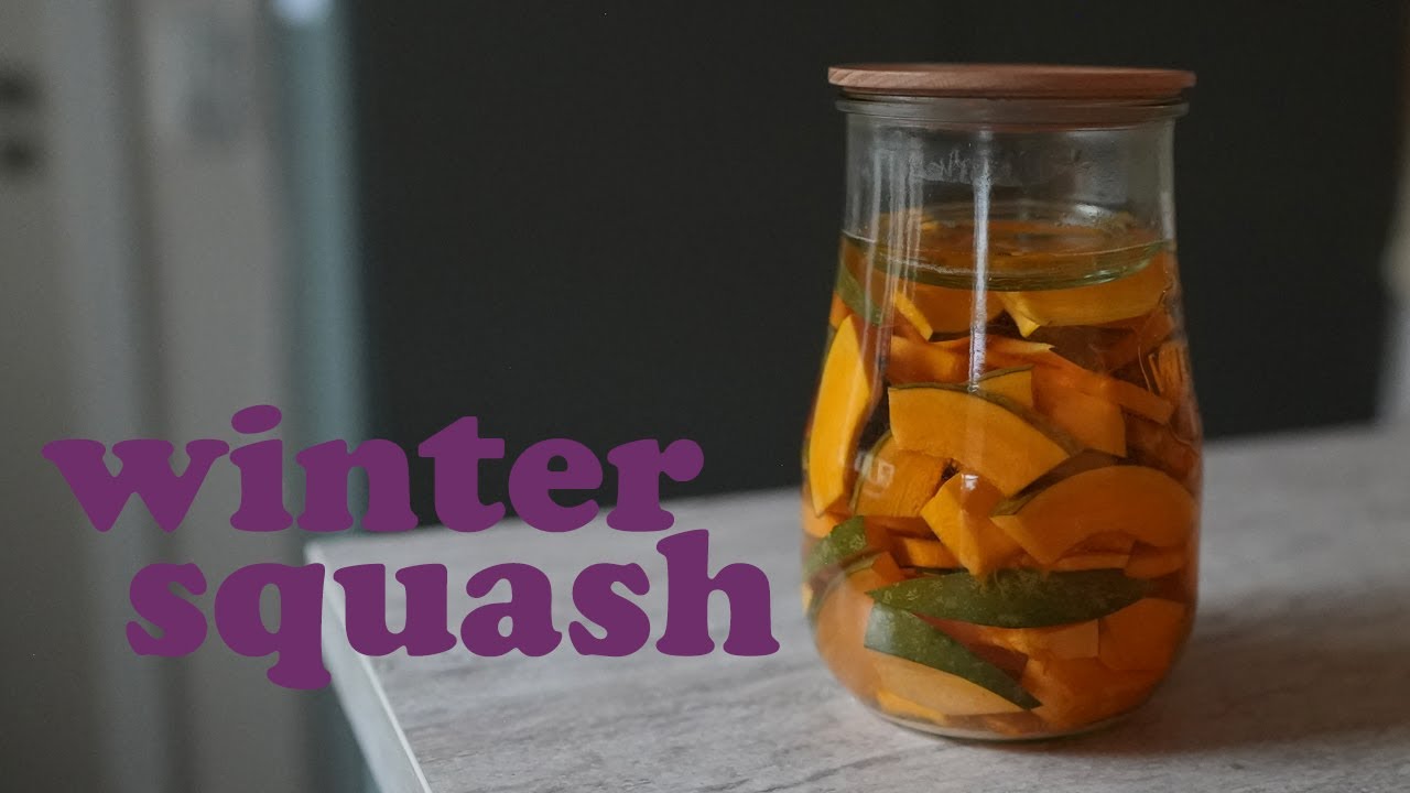Garden Cookbook | Fermenting Winter Squash