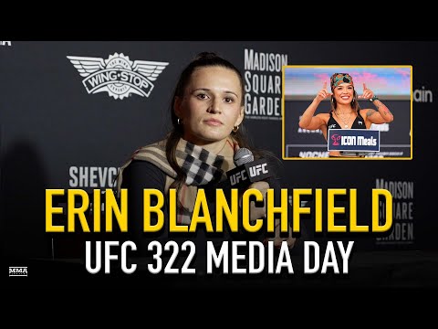 Erin Blanchfield Previews Tracy Cortez Rematch At UFC 322 | MMA Fighting