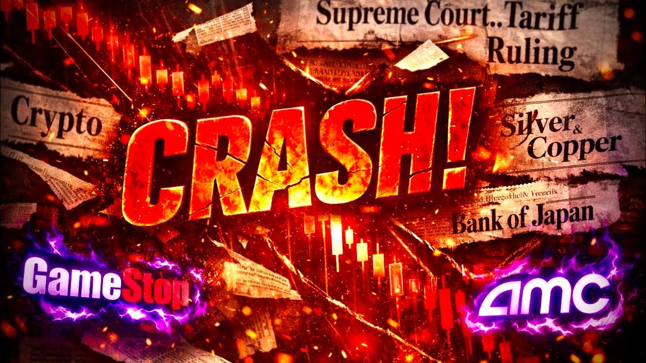 🚨STOCK MARKET CRASH WARNING!!! CARRY TRADE LIQUIDATION!!!!