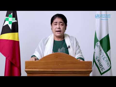 World AIDS Day - Message from Health Minister dr. Odete Maria Freitas Belo