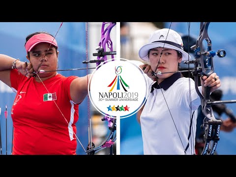Andrea Maya Becerra Arizaga v So Chaewon – compound women gold | Napoli 2019 Universiade