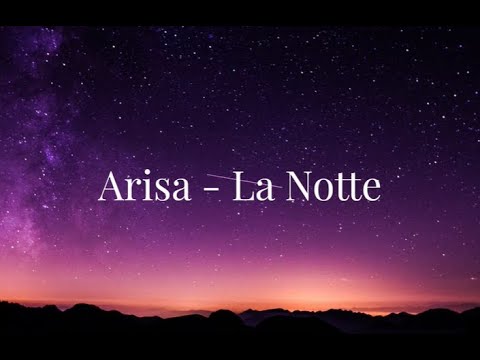 Arisa - La Notte (Lyric Video - Testo)