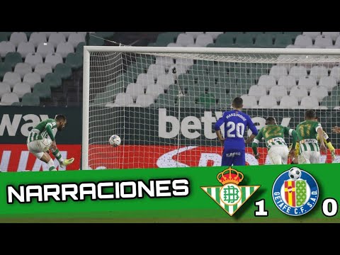 REAL BETIS - GETAFE CF | NARRACIONES  DEL GOL DE BORJA IGLESIAS ✨