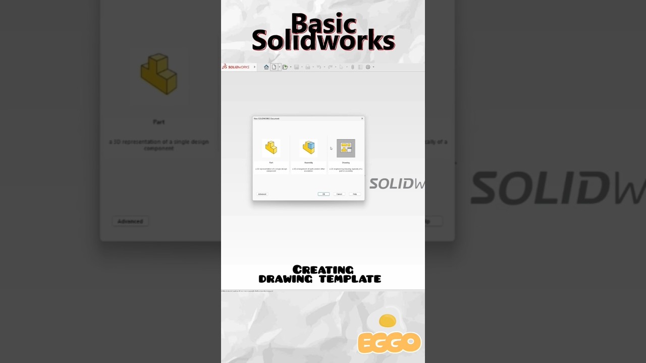 Solidworks : Creating Drawing Template #solidworks #drawingTemplate #solidworkstutorial