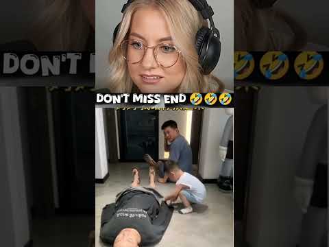 Grace React try to laugh part 2 #shorts