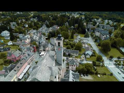 Santa Maria Maggiore in 4K ⛪️ | Chiesa Santa Maria Assunta vista dal Drone | Val Vigezzo