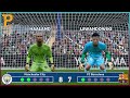 Goalkeeper Haaland vs Goalkeeper Lewandowski | Long Penalty Shootout | PES Gameplay #haland