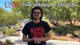 UNLV: How to Apply for Fall 2025