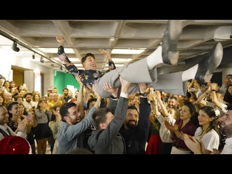 One of the best birthday dance - Alexey Kazennov's birthday jam - Swing dance - Lindy hop