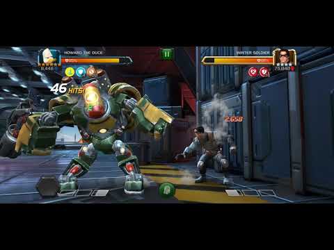 Marvel: Contest of Champions Damage Showcase - Howard The Duck 6 Star Rank 1
