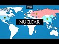 History of nuclear power - Summary on a Map