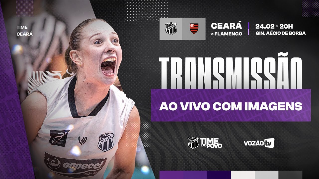 VÔLEI | Ceará x Flamengo - 7ª Rodada - Superliga B - Ao vivo e com Imagens