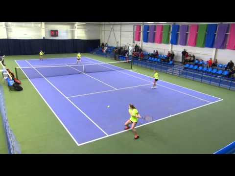 От Бориса теннис. 2016.03.24. часть 8. Пара. Гаркуша/Буданова - Канапатская/Тимофеева.