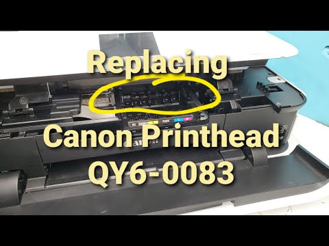 Originali „Canon“ spausdinimo galvutė QY6-0083, visoms spalvoms video