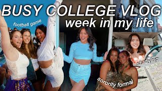 COLLEGE WEEK IN MY LIFE @ JMU | football game, date function, studying & MORE