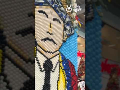 Desde el Aeropuerto internacional "José Antonio Anzoátegui" en Barcelona deverelaron  un mural